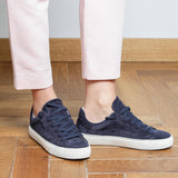 Suede - Blu Navy