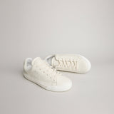 The Tumbled Leather - White