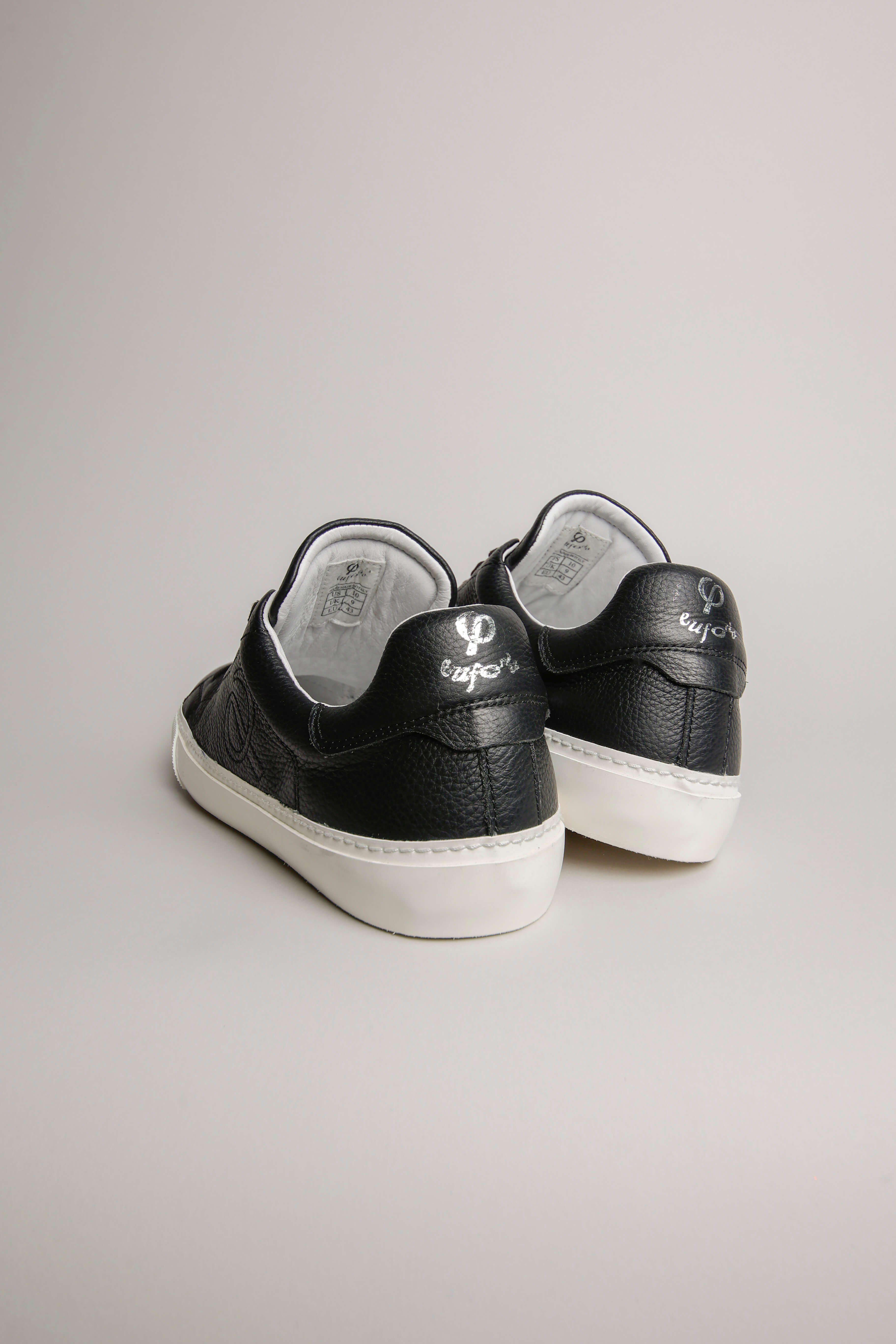 The Tumbled Leather - Black