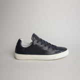 Tumbled Leather - Blu Navy