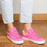 The Suede - Fuchsia Fluo