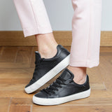 The Tumbled Leather - Black